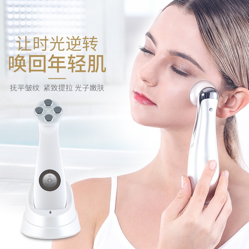 金稻美容仪器脸部家用导入仪面部彩光提拉紧致光子嫩肤仪按摩器女KD9900